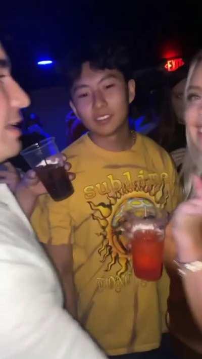 He must have thought he had it in the bag