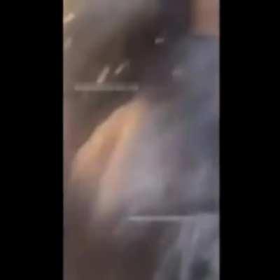 Threatening someone who got a gun