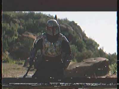 His glorious return... in VHS