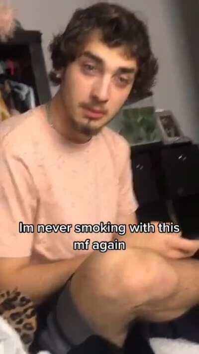 WCGW Trying weed for the first time