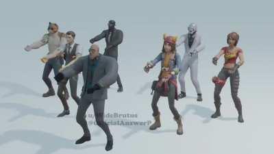 Macarena Meme Emote Concept