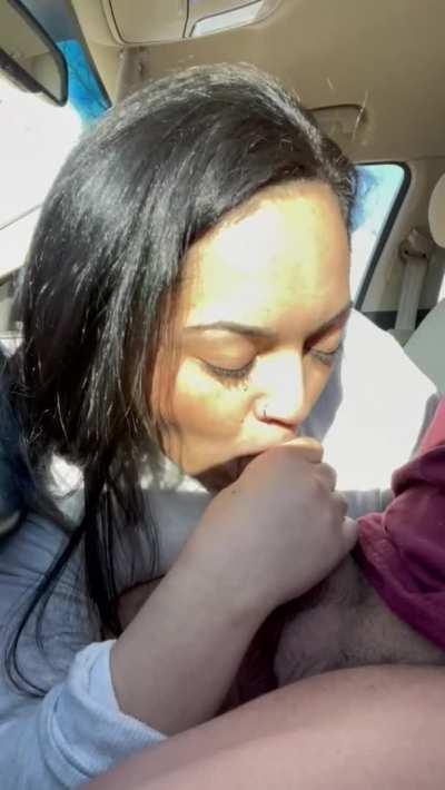 She said, “I’ll give you head if you take me to Walmart.”