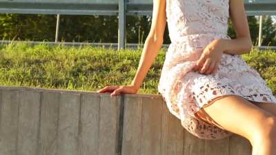 Flashing Pussy In The City