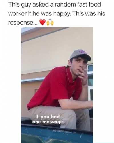 The way to look at the world