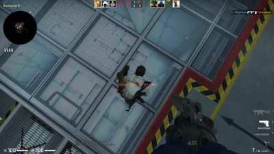 turns out laggy players get special ragdoll properties...