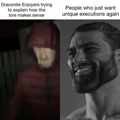 If you like draconite or say “warmommy”, leave.