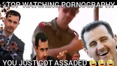 Bashar al assad the anime destroyer