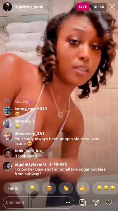 I HAVE HER IG LIVES! 👑 ME!