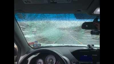 Please clear off your cars properly!