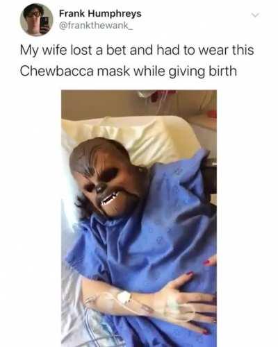 That kid gonna have a lot of hair