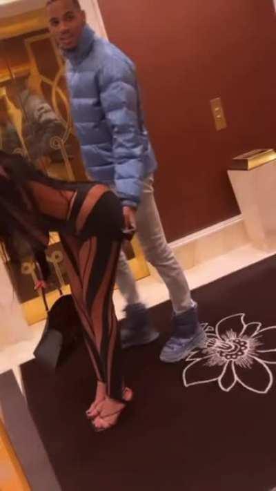 Jania getting smacked slow more