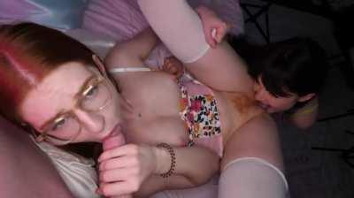 Jane & Megan Marx threesome 💦