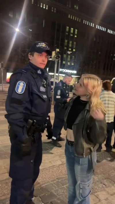 Arresr her for being annoying please