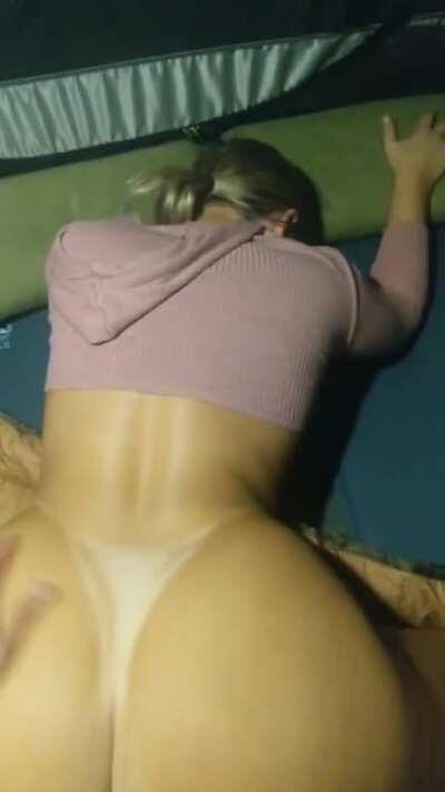 Fucking In A Tent Gets Pretty Steamy Pretty Sure Other People