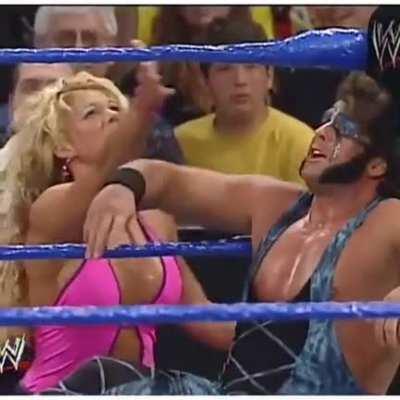 Rikishi’s reaction to Rico wanting a stink face.