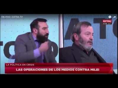 Fuerte cruce entre Francisco Oneto y un militante de Izquierda sobre el terrorismo en los 70, en el programa de Tomas Mendez.