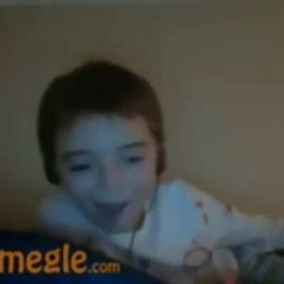 Kid goes on omegle with bong…