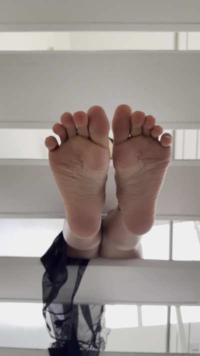 Soft soles, painted toes, and a naughty mind. What would you really do if you had me to yourself?