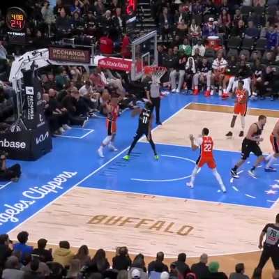 Tonight marks the first time in NBA history that three teammates have each recorded a 50-point game within a team’s first 21 games of a season😳🏔️🏀