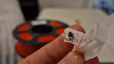 I caught a fly in a flush tower