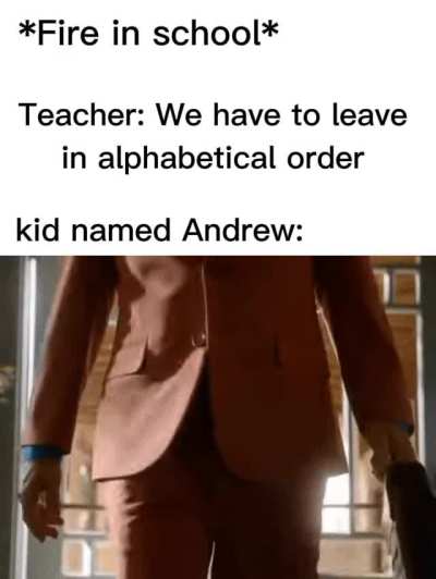 Andrew is not hot...