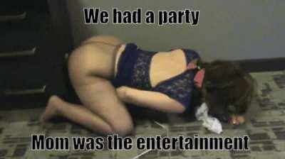 Entertain us, Mom