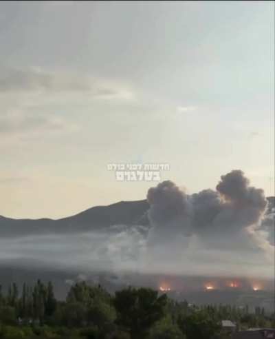 Israeli airstrike in Tabriz, Iran