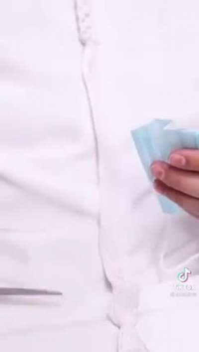 Guys look what i found in a mask I haven’t gotten the chance to use due to covid lockdown ending