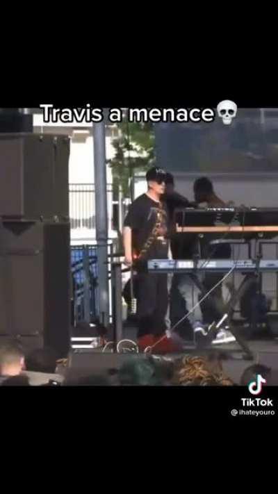 Travis Scott will pause a show to harass a cameraman and boost his ego but not to stop people dying in his crowds.