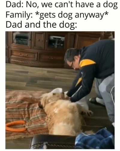 The Dad and the Doggo