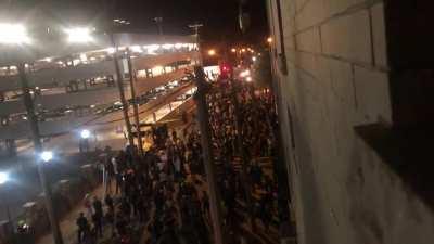 Protest in front of RPD HQ - 9:30