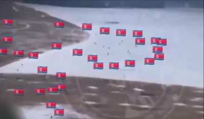 North Korean meat wave in Kursk