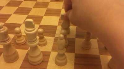 “Knights jump over other pieces”