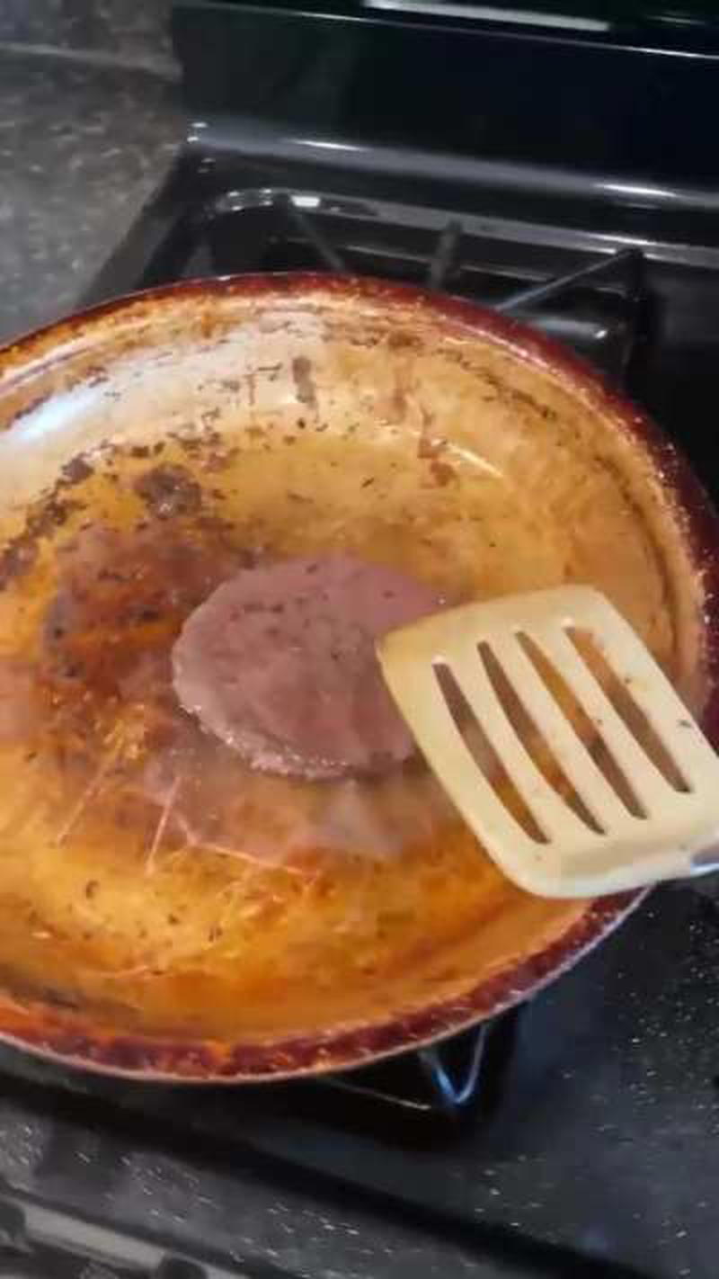 Burger flip.... Then scream