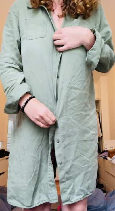 Delivery guy looked pretty happy when I was wearing only this…