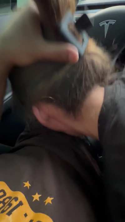 Daddy took me for a ride...