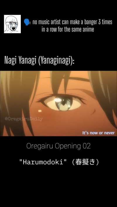 Yanaginagi flourished with Oregairu