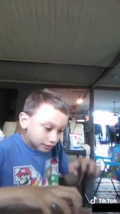 Chad makes video of him imitating game