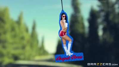 Eva and August in Pulled over Pussy