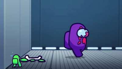 I't took me 4 weeks butI've finally finished my Among Us fanart