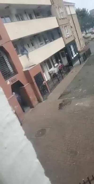 Hiding from the police