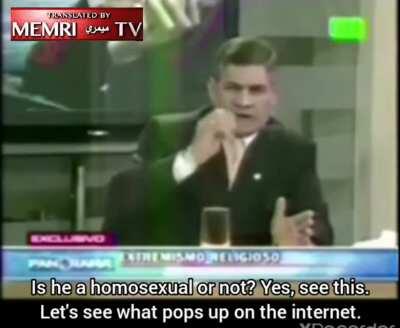 Only thing the original video was missing was a Memri TV logo. Now it is pure art.