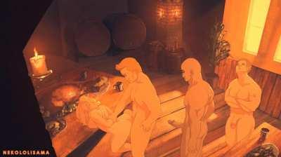 Konosuba, getting taste of every cock