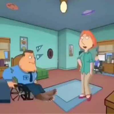 Elaine it's me family guy