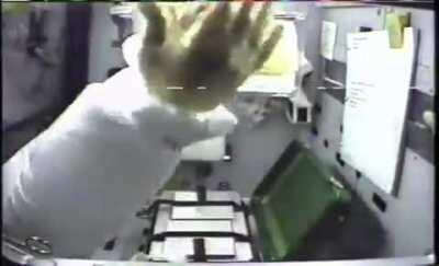 They're floating the frog in space now?