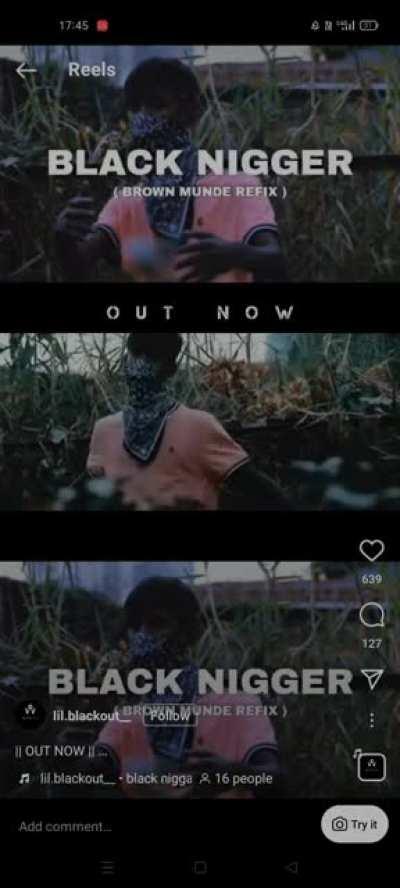 Guy releases a hip-hop song titled 