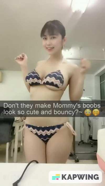 Asian mom rewards son's straight A's with a new bikini-- and something special