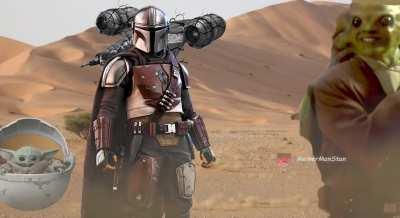 The Mandalorian in a Nutshell (not a diss on The Mandalorian)