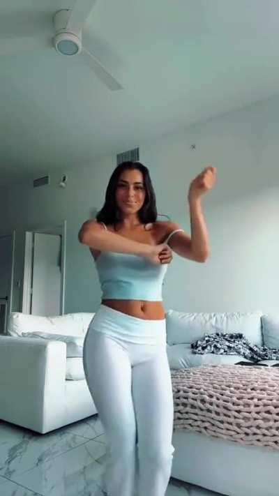 Can’t stop looking at those bouncing firm boops