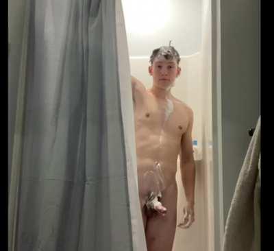 Post workout shower hits different [m]